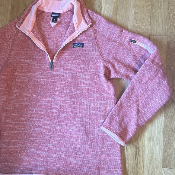 Patagonia Girl’s 1/4 zip Pullover Size XL - Picture 7 of 16